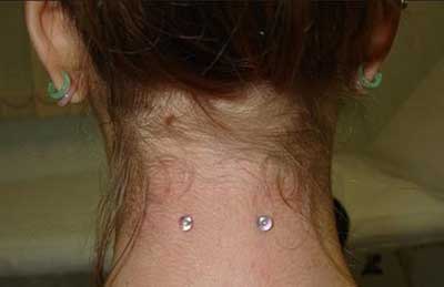 imagens de piercings na nuca