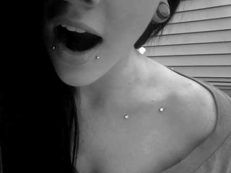 os mais elegantes Piercing Surface